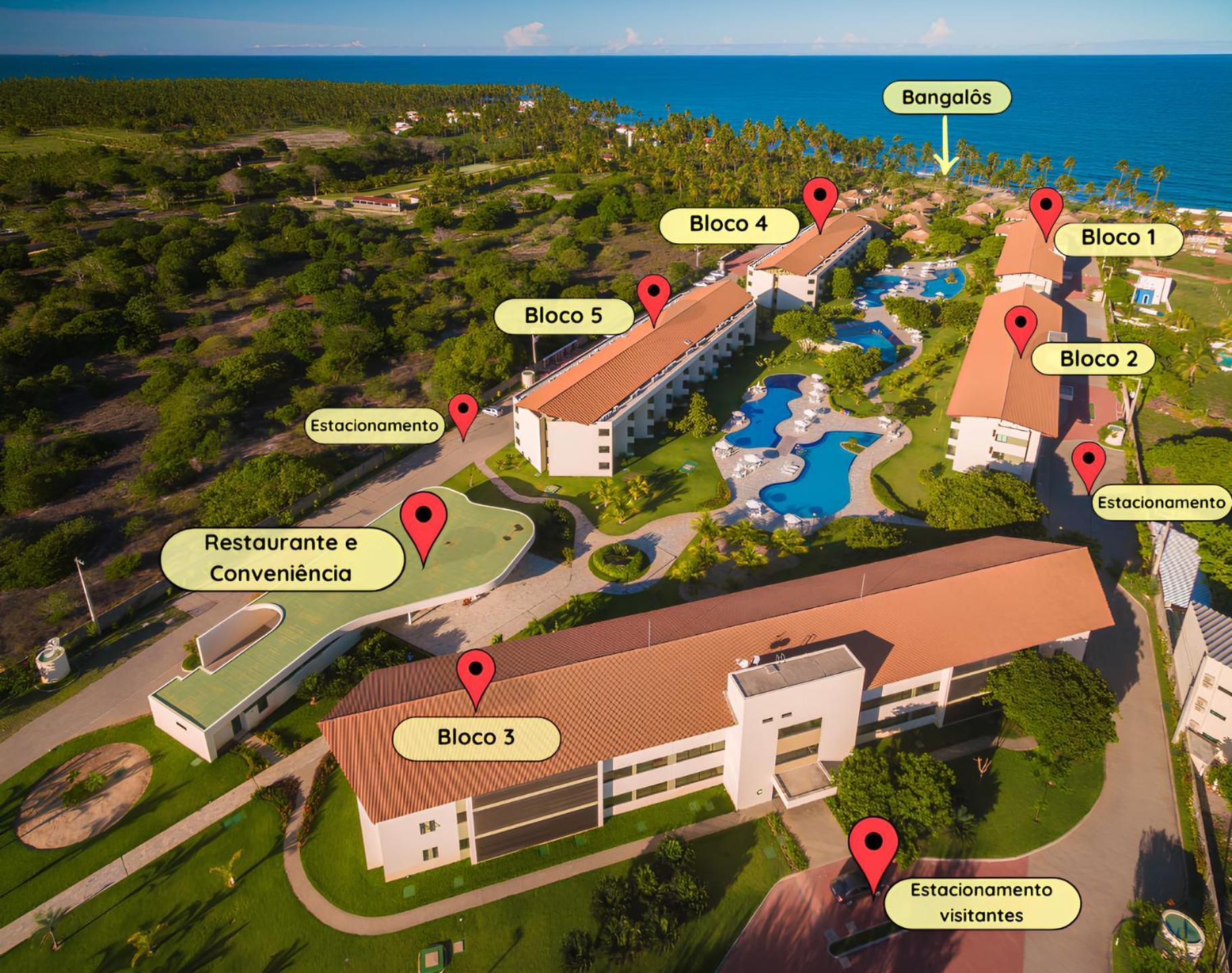 Carneiros Beach Resort - Paraiso Beira Mar بريا دوس كارنيروس المظهر الخارجي الصورة